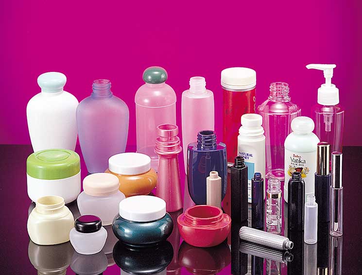 Envases para cosméticos PET / PS / PP / PE